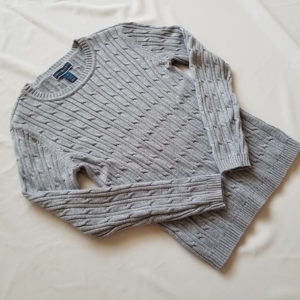 Sparkley Gray Sweater